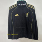 Liverpool Black Windbreaker