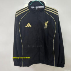 Liverpool Black Windbreaker