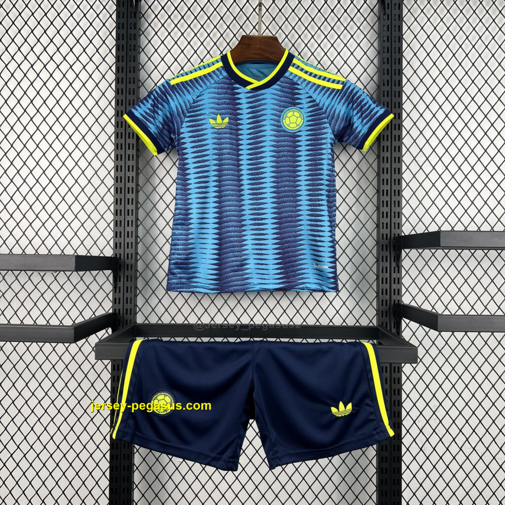 Kids Colombia 2026 World Cup Away Kit