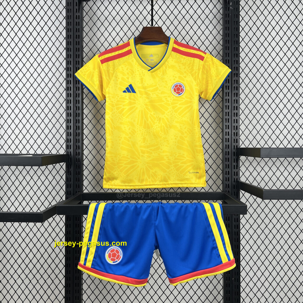 Kids Colombia 2026 World Cup Home Kit
