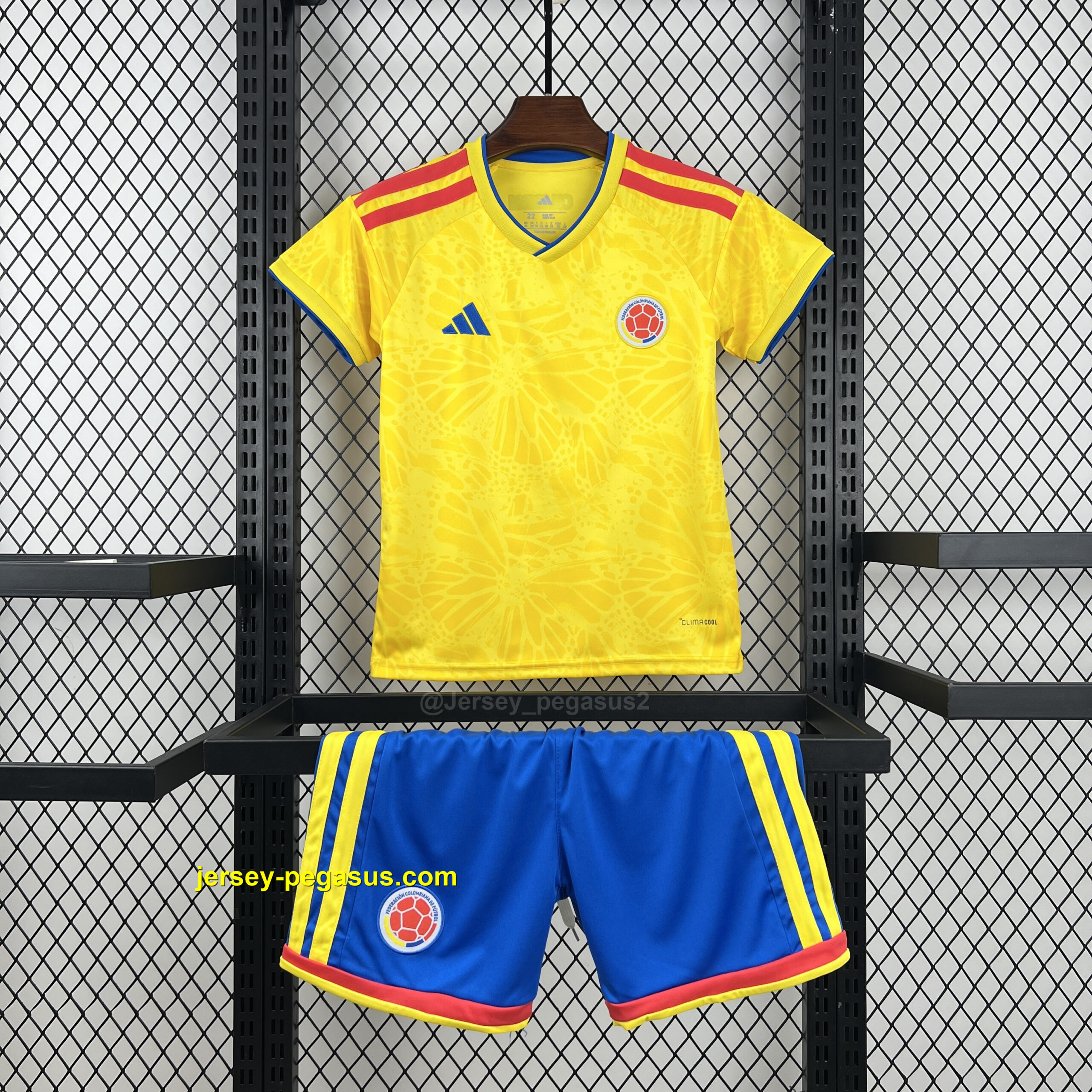 Kids Colombia 2026 World Cup Home Kit Kids Colombia 2026 World Cup Home Kit