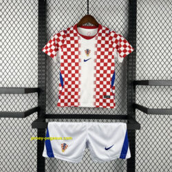 Kids Croatia 2026 World Cup Home Kit
