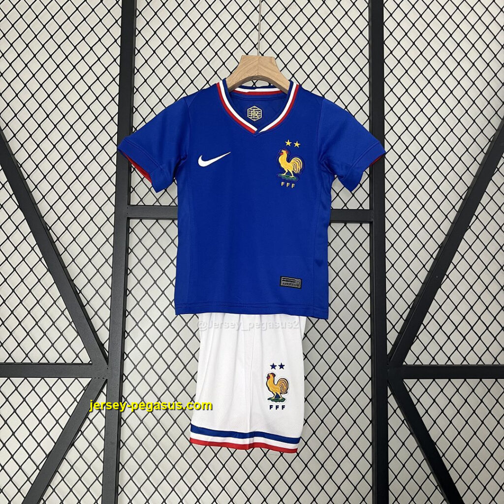 2024 France Home Kid Kits Children Sets Best Jerseys