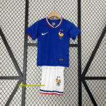 2024 France Home Kid Kits Children Sets Best Jerseys