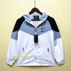 Nike Workwear Hooded Trench Coat White