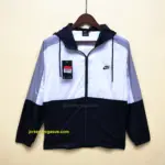 Nike casual trench coat black and white