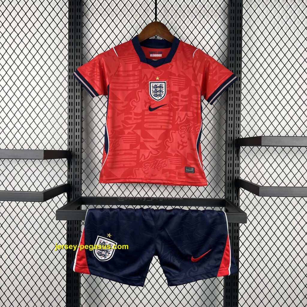 Kids England 2026 World Cup Away Kit
