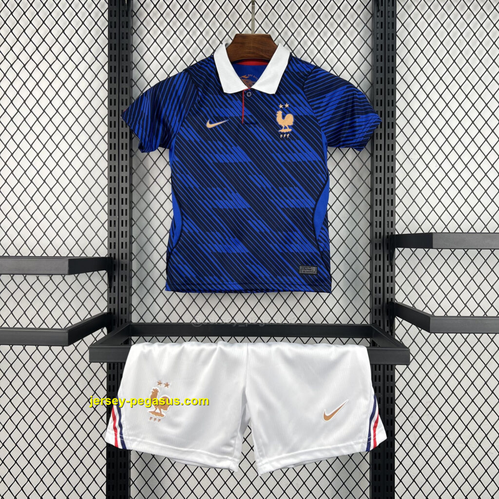 Kids France 2026 World Cup Home Kit