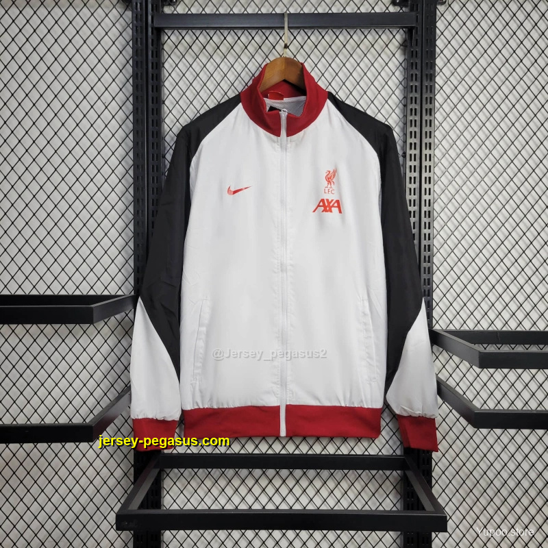 Liverpool Jacket White Windbreaker Liverpool Jacket White Windbreaker