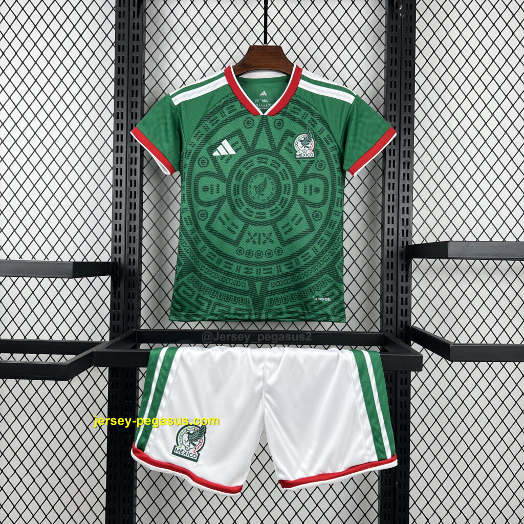 Kids Mexico 2026 World Cup Home Kit