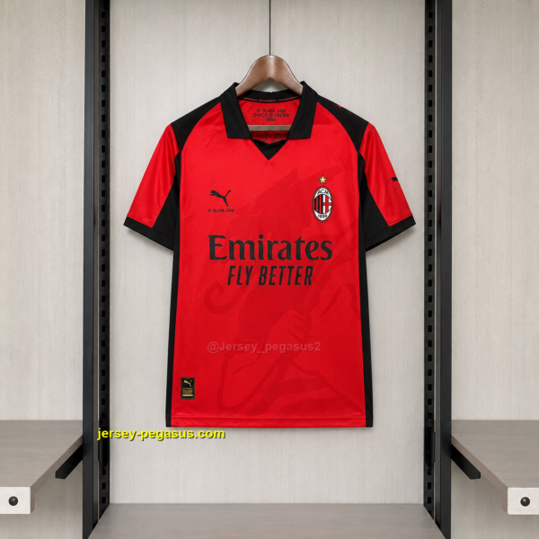 2026-27 AC Milan Slam Jam Jersey 2026-27 AC Milan Slam Jam Jersey