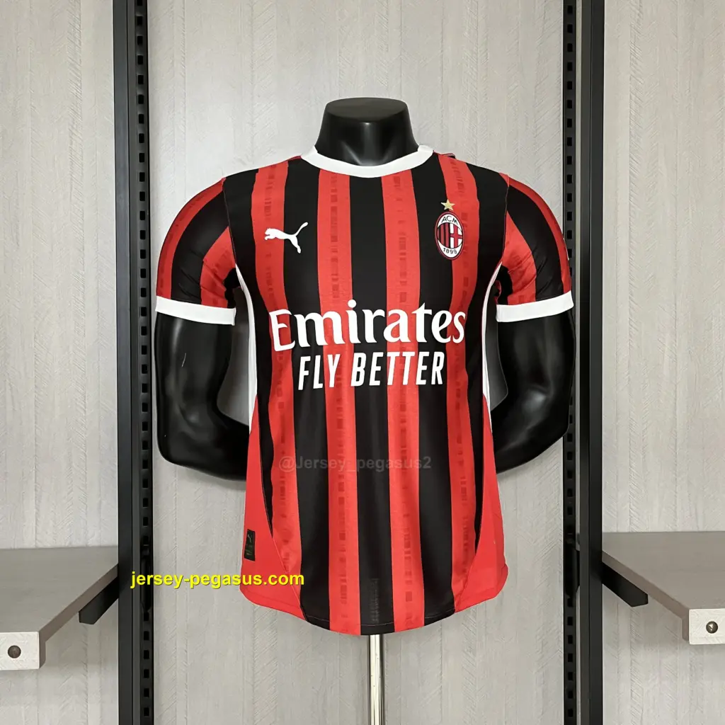 Player Edition 2024-25 AC Milan Home Jersey