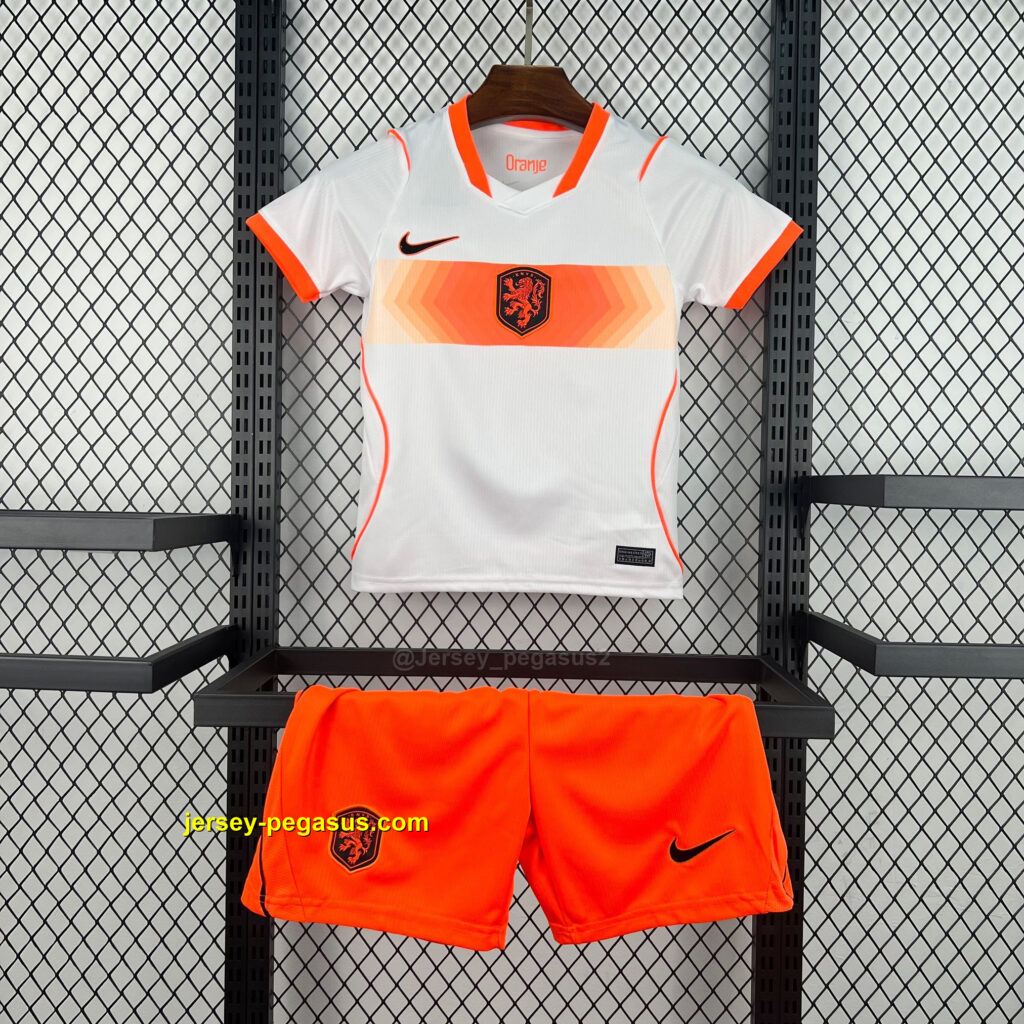 Kids Netherlands 2026 World Cup Away Kit