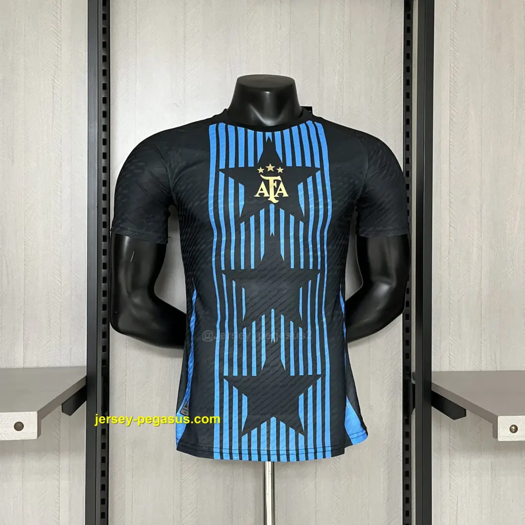 Player Edition 2024-25 Argentina Black Jersey