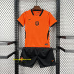 Kids Netherlands 2026 World Cup Home Kit