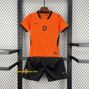 Kids Netherlands 2026 World Cup Home Kit