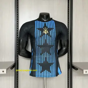 Player Edition 2024-25 Argentina Black Jersey
