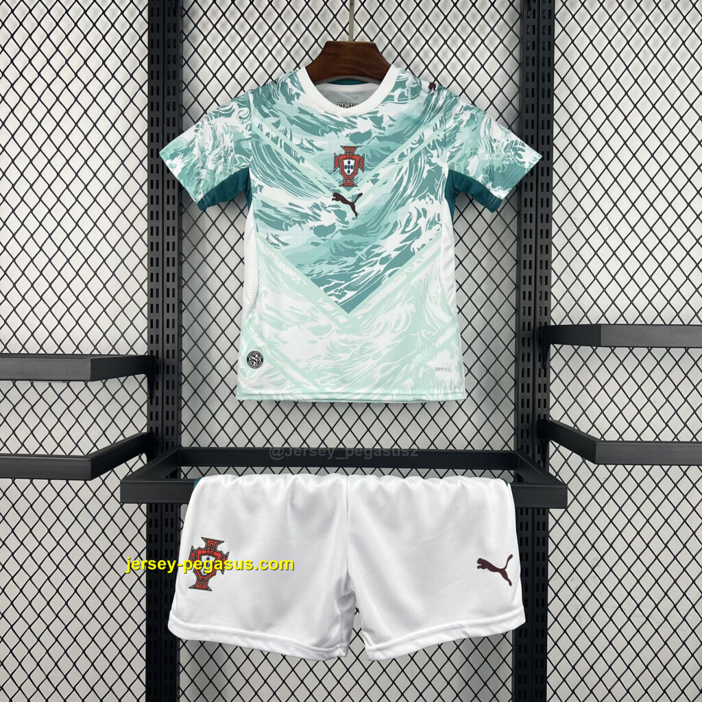Kids Portugal 2026 World Cup Away Kit