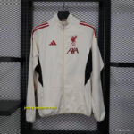 Liverpool White Windbreaker (with Inner Lining)