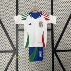 2024 Italy Away Kid Kits Children Sets Jersey