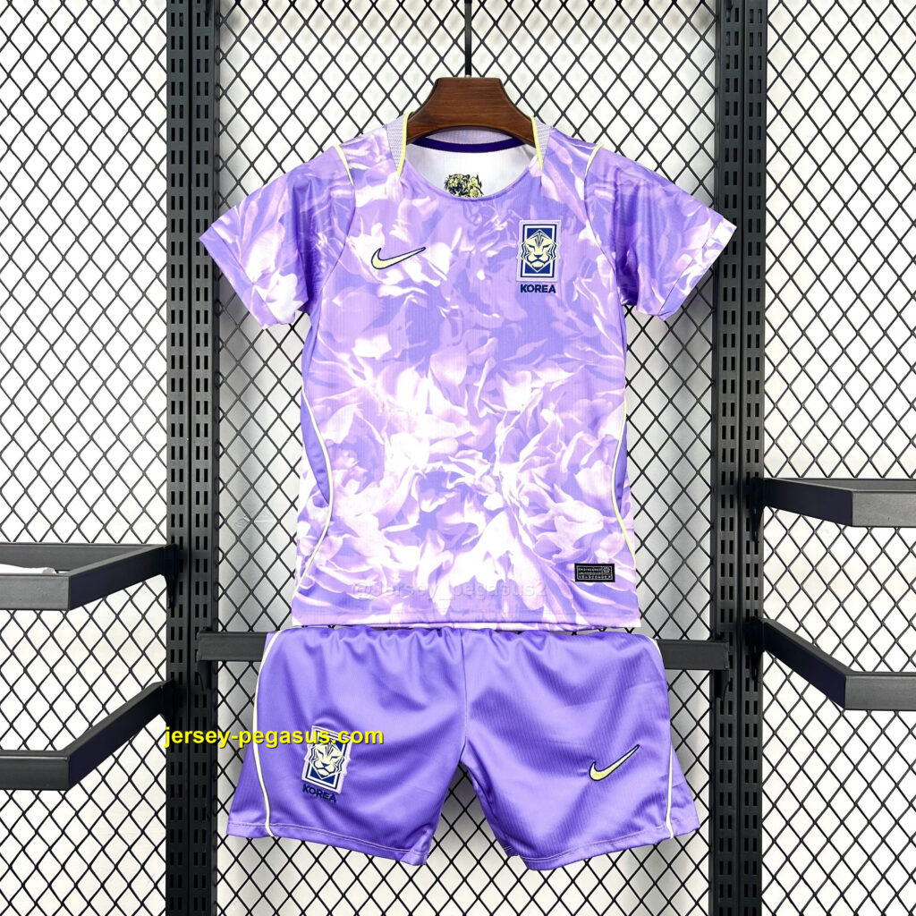 Kids South Korea 2026 World Cup Away Kit