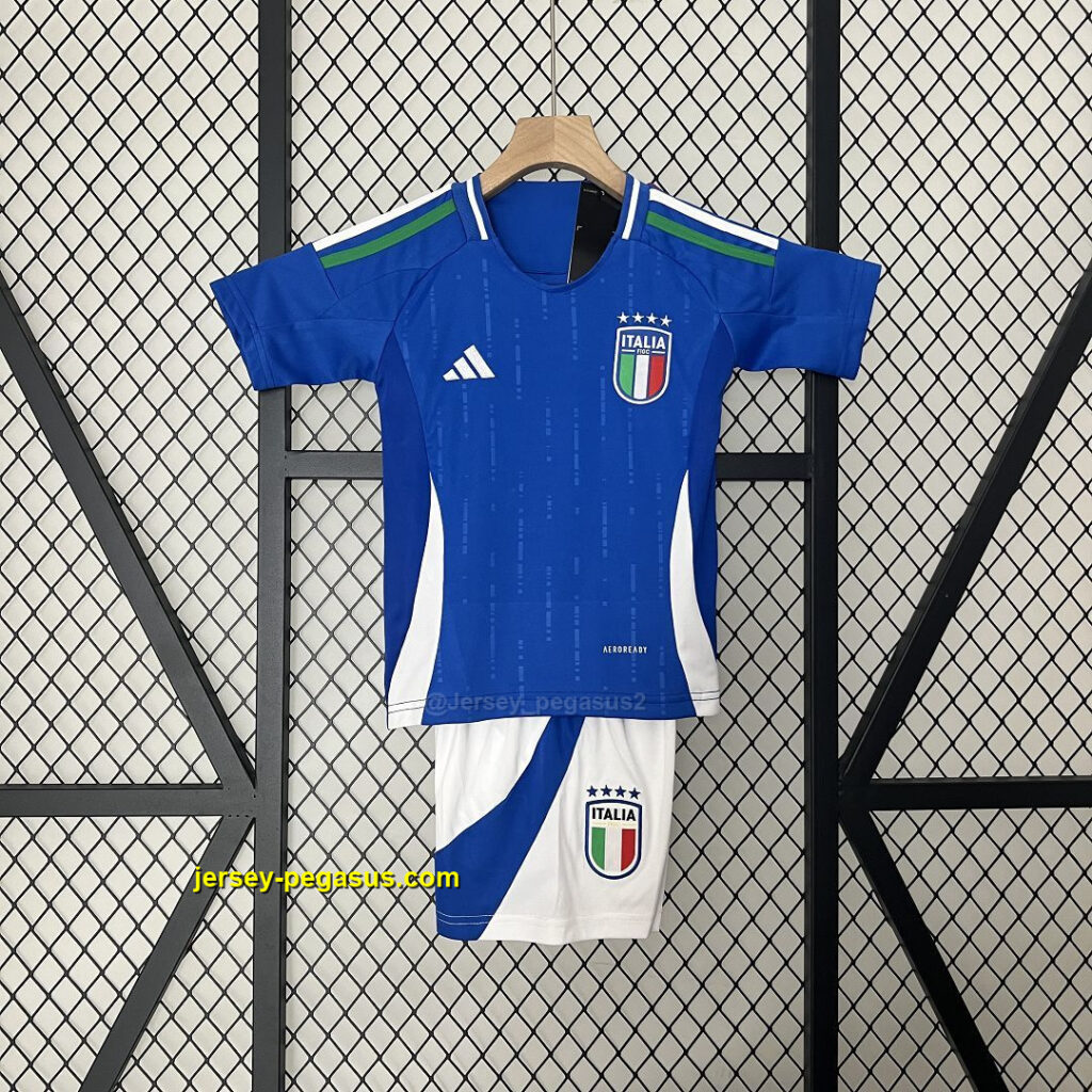 2024 Italy Home Kid Kits Children Sets Jersey