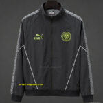 Manchester City x KING Dark Grey Windbreaker Jacket