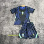 Kids 2026 Brazil Away Jersey,