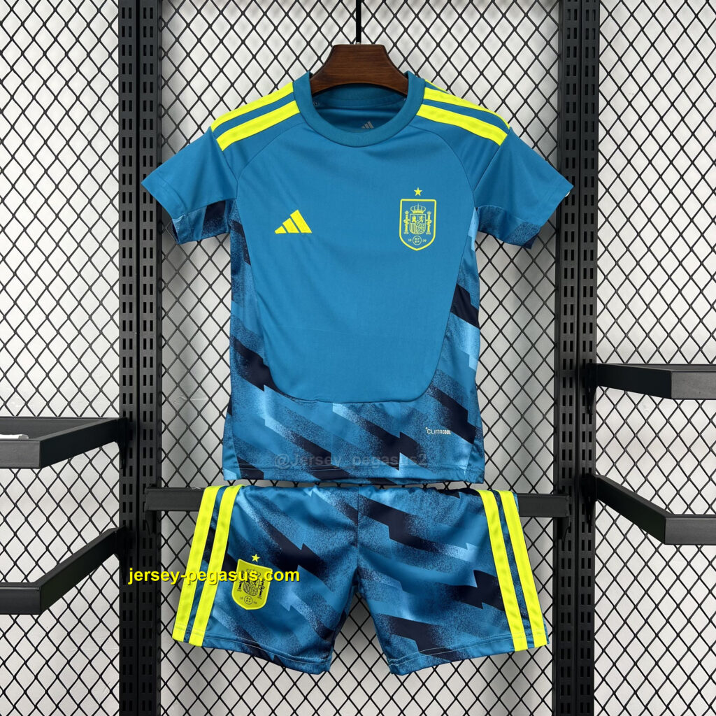 Kids Spain 2026 World Cup Goalkeeper Kit