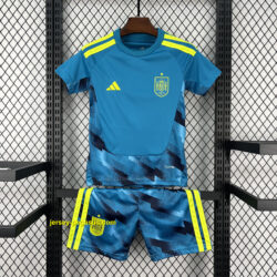 Kids Spain 2026 World Cup Goalkeeper Kit