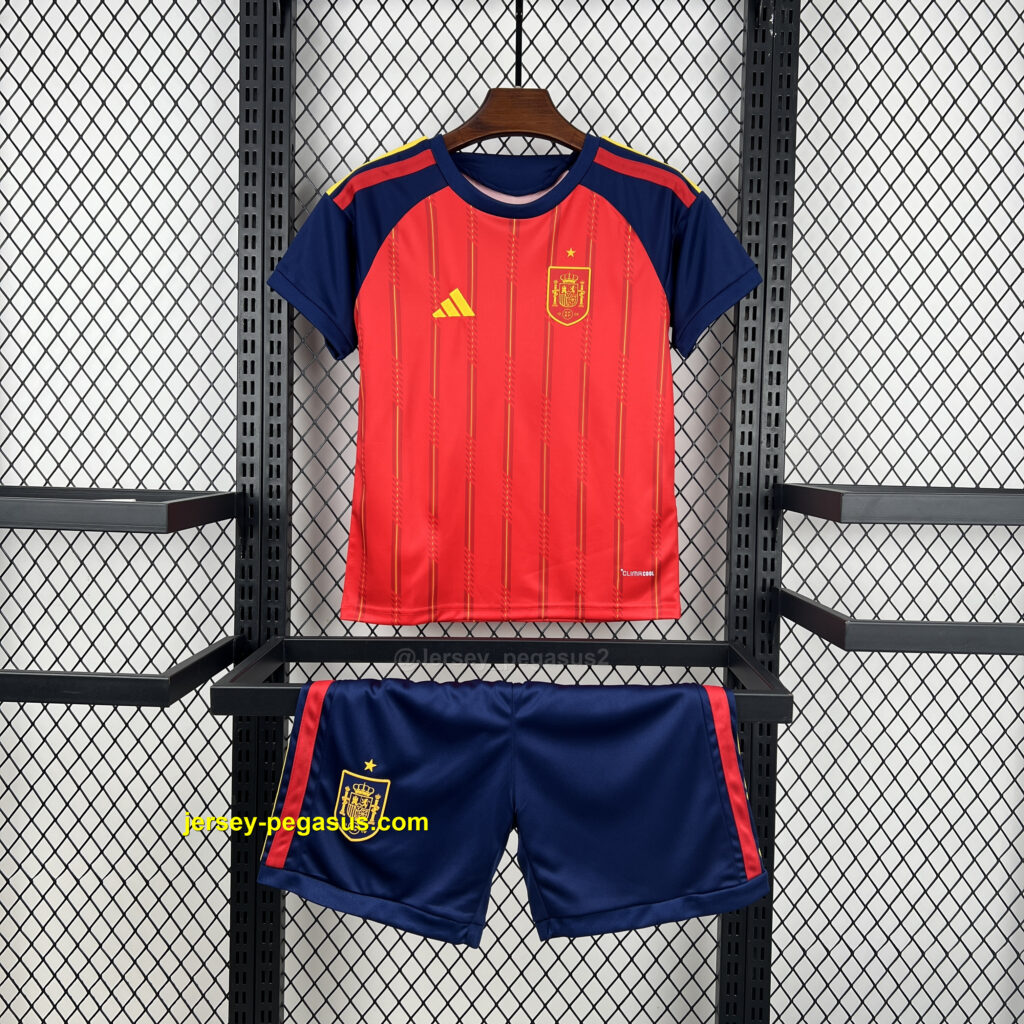 Kids Spain 2026 World Cup Home Kit españa