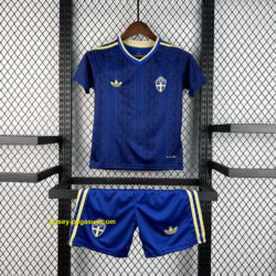 Kids Sweden 2026 World Cup Away Kit
