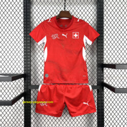 Kids Switzerland 2026 World Cup Home Kit
