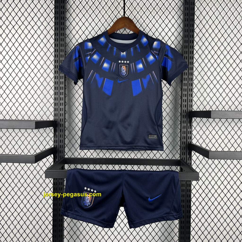 Kids Uruguay 2026 World Cup Away Kit