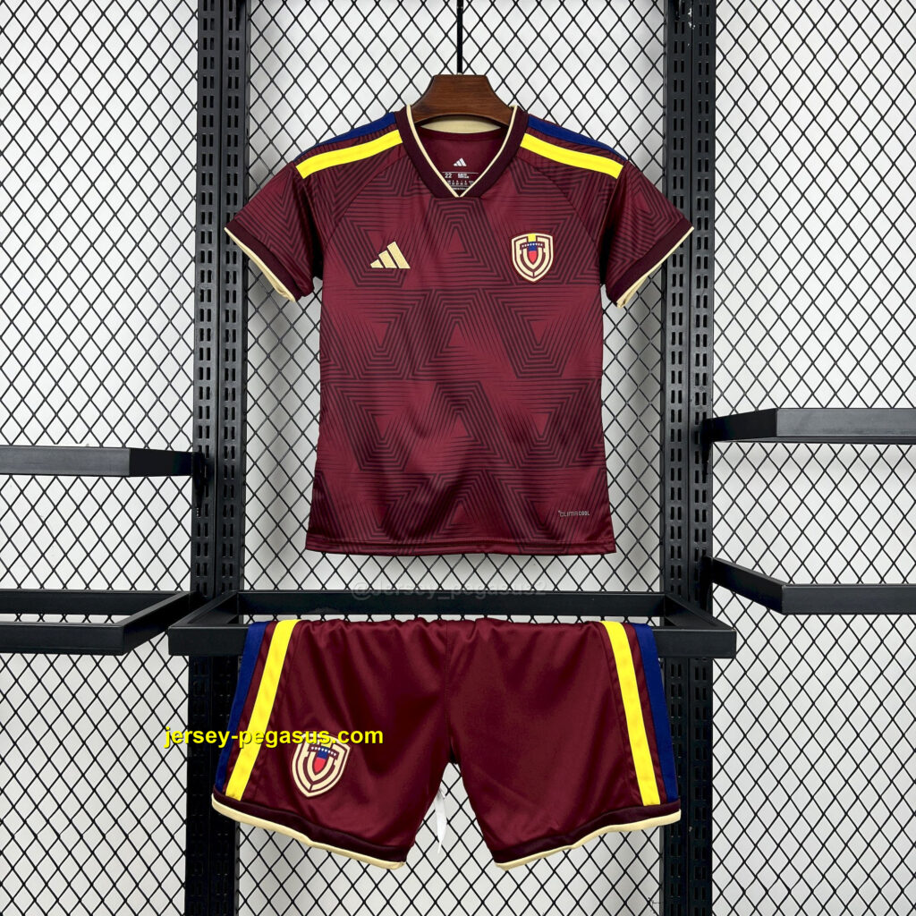Kids Venezuela 2026 World Cup Home Kit