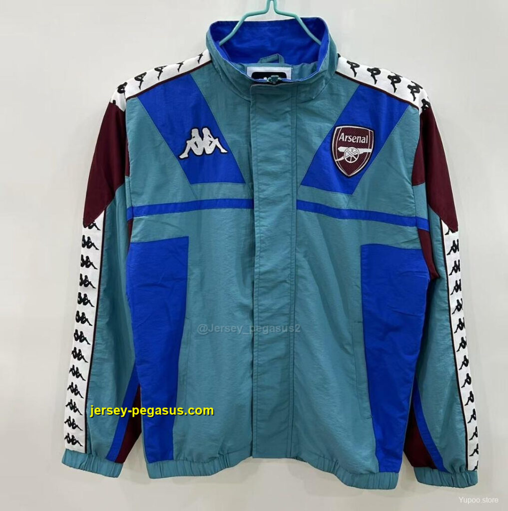 Manchester United 1967 Style Blue Windbreaker