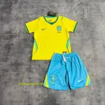 Kids 2026 Brazil Home Jersey,