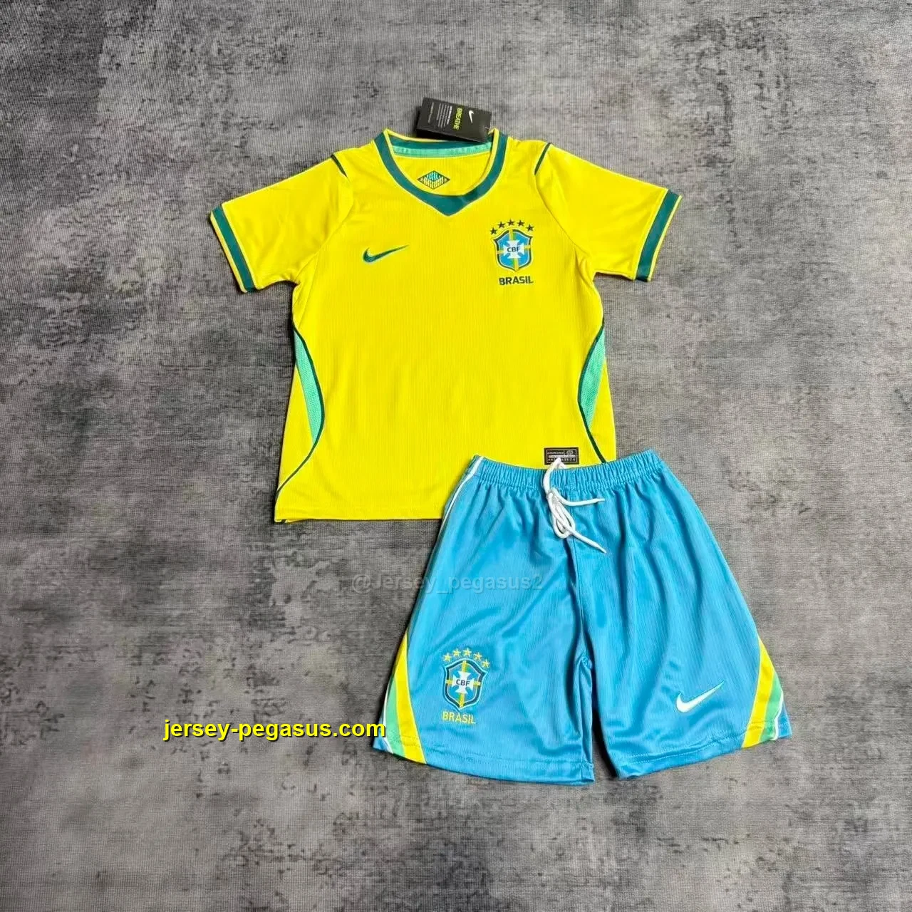 Kids 2026 Brazil Home Jersey, Kids 2026 Brazil Home Jersey,