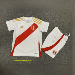 2024 Peru Home Kid Kits Children Sets Football