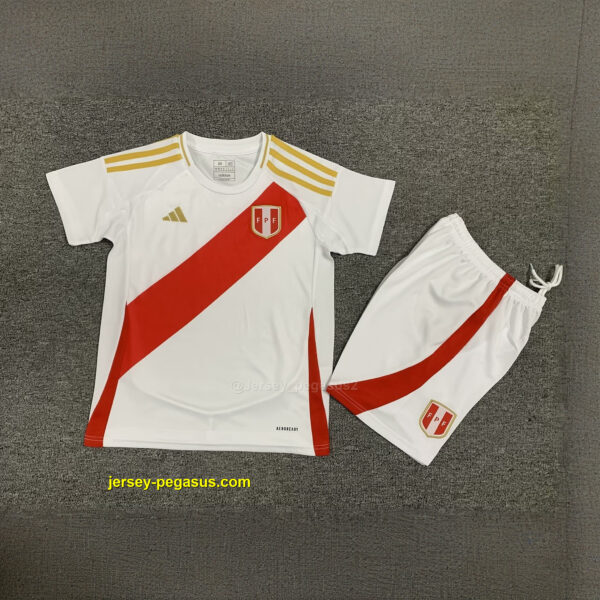 2024 Peru Home Kid Kits Children Sets Football