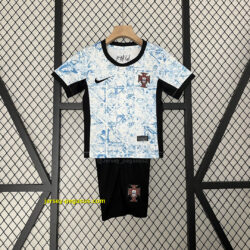 2024 Portugal Away Kids Kits Children Sets Best Jerseys