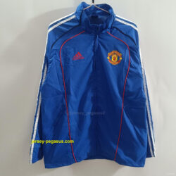 Manchester United Blue Windbreaker