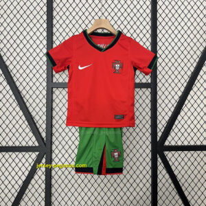 2024 Portugal Home Kids Kit Children Sets Best Jerseys