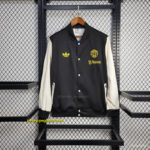 Manchester United Jacket BLACKWhite Windbreaker