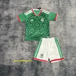 Kids 2026 Mexico Home Jersey