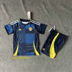2024 Scotland Home Kid Kits UEFA Euro Children Sets Football Replicas