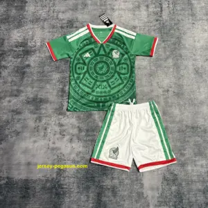 Kids 2026 Mexico Home Jersey
