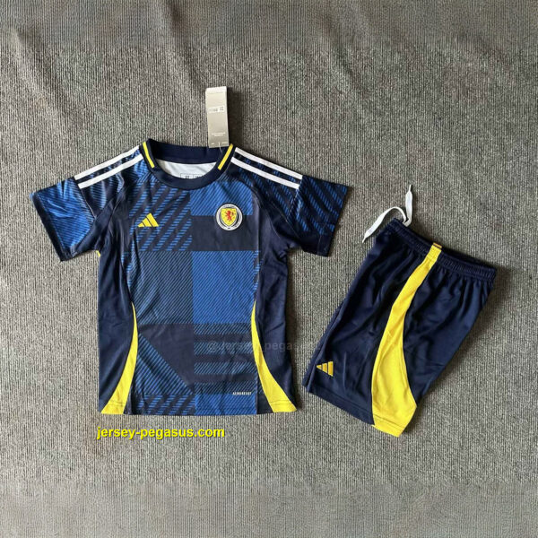 2024 Scotland Home Kid Kits UEFA Euro Children Sets Football Replicas 2024 Scotland Home Kid Kits UEFA Euro Children Sets Football Replicas