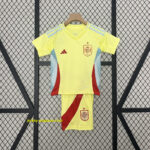 2024 Spain Away Kids Soccer Jerseys