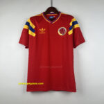 1990 Colombia Retro Away best soccer jersey